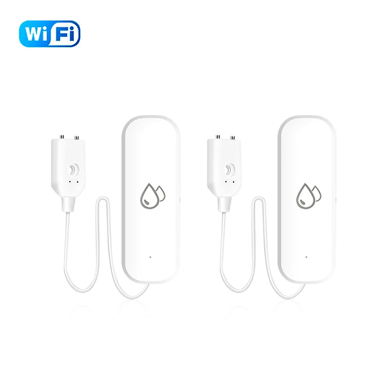 Tuya Smart WIFI Zigbee Water Leakage Sensor Alarm Water Detector Flood Leakage Sensor APP Remote Control Security Alarm System