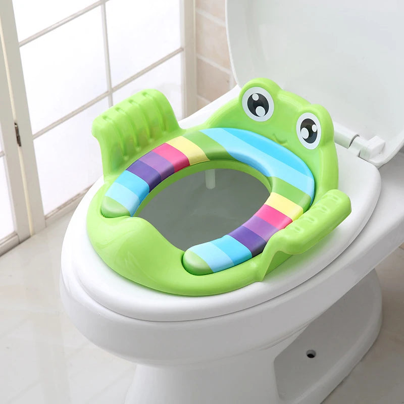 Baby Toilet Training Seat Kids Potty Seat Soft Anti Slip Toddler Toilet Training Mat Children Urinal Cushion Children Pot Chair
