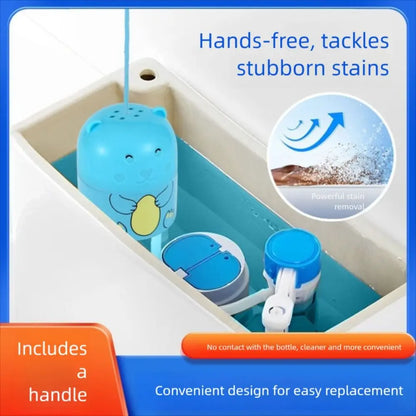 Sparkling Clean Toilet Bowl Cleaner Long-Lasting Fresh Smell Household Essential Ocean Deodorizing Toilet Tank Cleaner