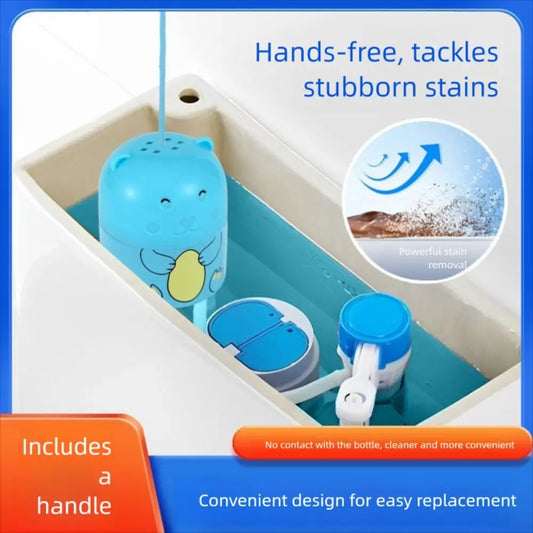 Sparkling Clean Toilet Bowl Cleaner Long-Lasting Fresh Smell Household Essential Ocean Deodorizing Toilet Tank Cleaner