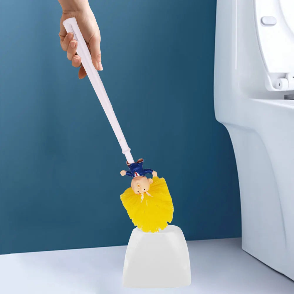Bathroom Cleaning Brush Funny Toilet Cleaning Brush Novelty Gifts Toilet Bowl Brush Bathroom Cleaning Tools