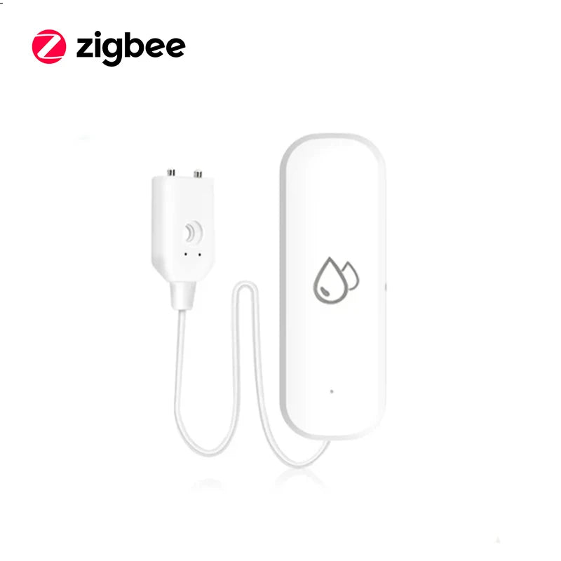 Tuya Smart WIFI Zigbee Water Leakage Sensor Alarm Water Detector Flood Leakage Sensor APP Remote Control Security Alarm System