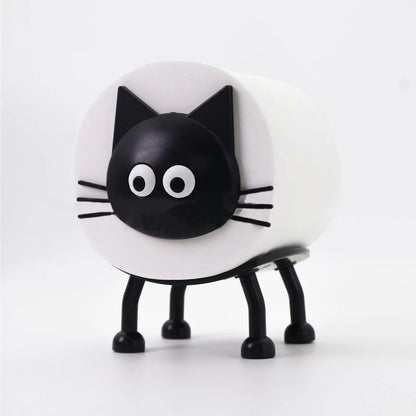 1Pcs Cute Cartoon Animal Toilet Paper Holder Creative Fun Paper Holder Tissue Storage Box Suitable For Bathroom living Room Etc