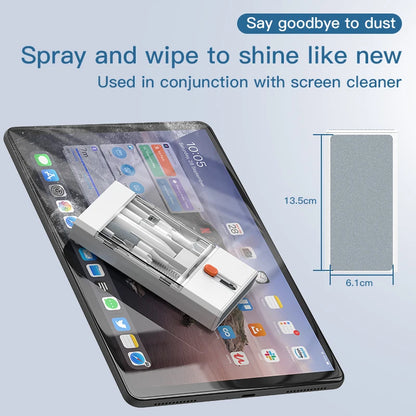 22-in-1 Multi-Purpose Electronics Cleaning Kit with Bluetooth Earbud Cleaners, Charging Port Brushes & Keyboard Cleaning Tools