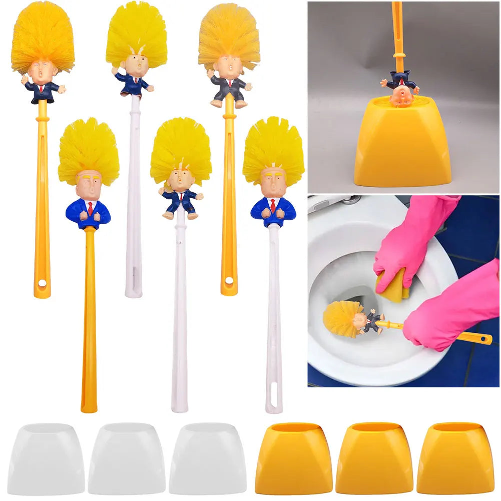 Bathroom Cleaning Brush Funny Toilet Cleaning Brush Novelty Gifts Toilet Bowl Brush Bathroom Cleaning Tools