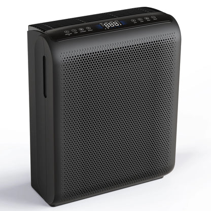 AROEVE Air Purifier 1504 Sq.Ft Touch Control Smart Timer 3 Speed , Washable Filters, for Pet Dander, Pollen, Smoke Bedroom, MK07