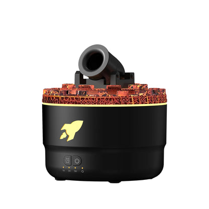 Ultrasound Air Humidifier Cannon Titanic Ship Retro Train Jellyfish Spray Essential Oil Aromatherpy Diffuser 7Colour Night Light