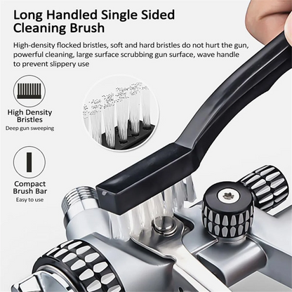 AT13 21Pcs Multi-Purpose Paint Sprayer Cleaning Kit Nylon Brushes Mini Brushes & Needles Metal Tube Cleaning Brush