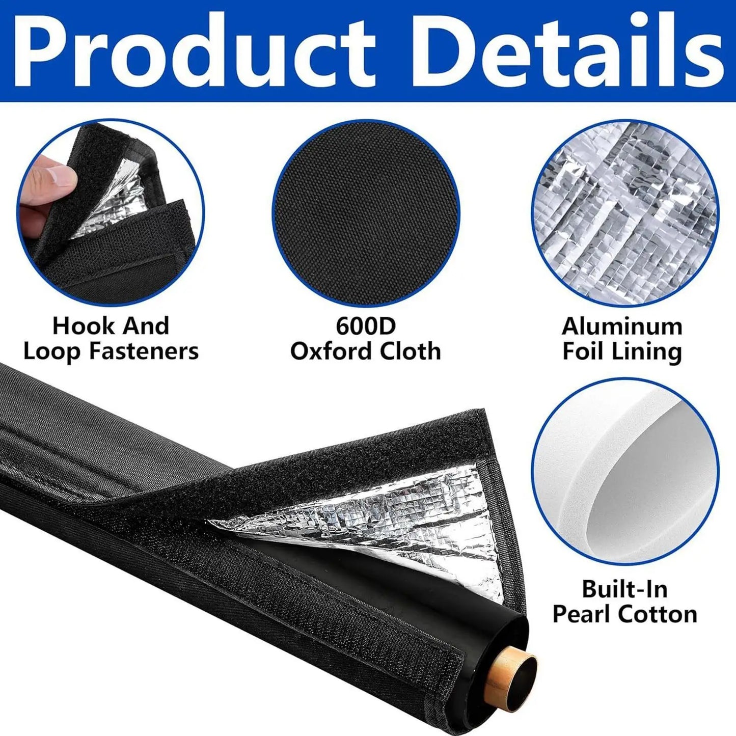Air conditioning pipe Insulation Cover Portable Air Conditioner Exhaust Hose Wrap Oxford cloth Air Outlet protective cover