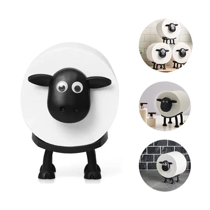 1Pcs Cute Cartoon Animal Toilet Paper Holder Creative Fun Paper Holder Tissue Storage Box Suitable For Bathroom living Room Etc