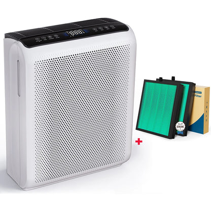 AROEVE Air Purifier 1504 Sq.Ft Touch Control Smart Timer 3 Speed , Washable Filters, for Pet Dander, Pollen, Smoke Bedroom, MK07