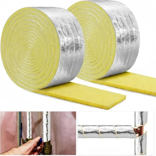 Aluminum foil Pipes Insulation Wrap Tapes Acoustic insulation wool felt strip Outdoor pipe insulation Ceramic Water Pipe Wrap