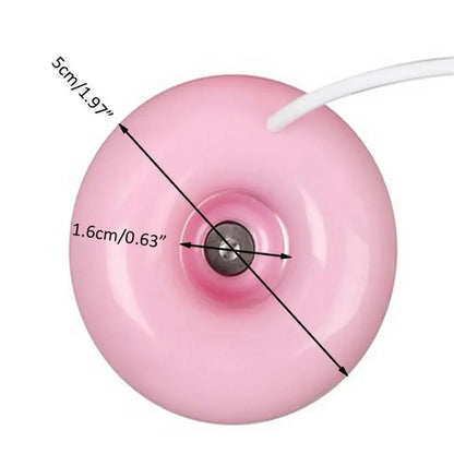 Mini Donut Negative Ion Humidifier USB Round Household Air Purifier for Home Office Desktop Donut Steam Diffuser Mini Sprayer