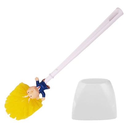 Bathroom Cleaning Brush Funny Toilet Cleaning Brush Novelty Gifts Toilet Bowl Brush Bathroom Cleaning Tools