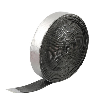 33FT Pipe Insulation Wrap Aluminum Foil Finish Freeze Protection Insulation Wrap Waterproof for Outdoor Cold Hot Water Pipe