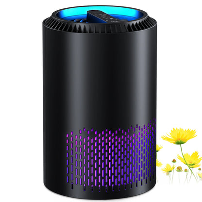 AROEVE Air Purifiers Fragrance for Bedroom Home Smoke Pollen Dander Hair Smell Air Cleaner with Sleep Speed Control 287 Sq.Ft
